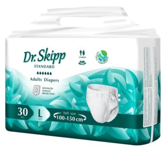 DR. SKIPP 3 Large STANDARD (6, 30 шт) Подгузники для взрослых (100-150 см)