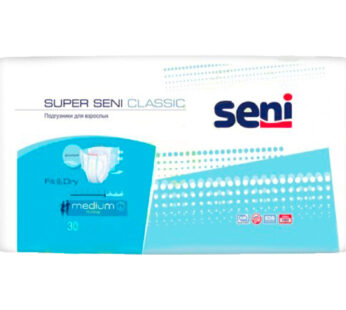 Подгузники Super Seni Classic 2 Medium (70-110см) 30 штук, РФ