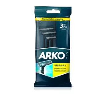 Станки для бритья ARKO MEN  Reg2 (2 лезвия 3шт) NEW