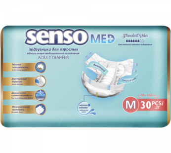 Подгузники Senso Med Standart plus M (70-120см), 30 шт 6*