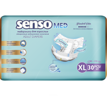Подгузники Senso Med Standart plus XL (130-170см), 30 шт 6*